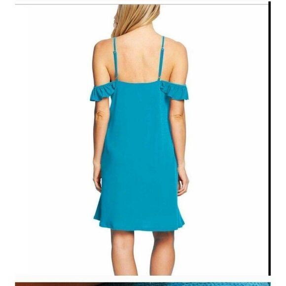 Cece Knit Sheath Dress Blue Size XL Adjustable‎ Straps NWT - Picture 4 of 7